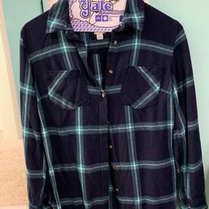 navy flannel